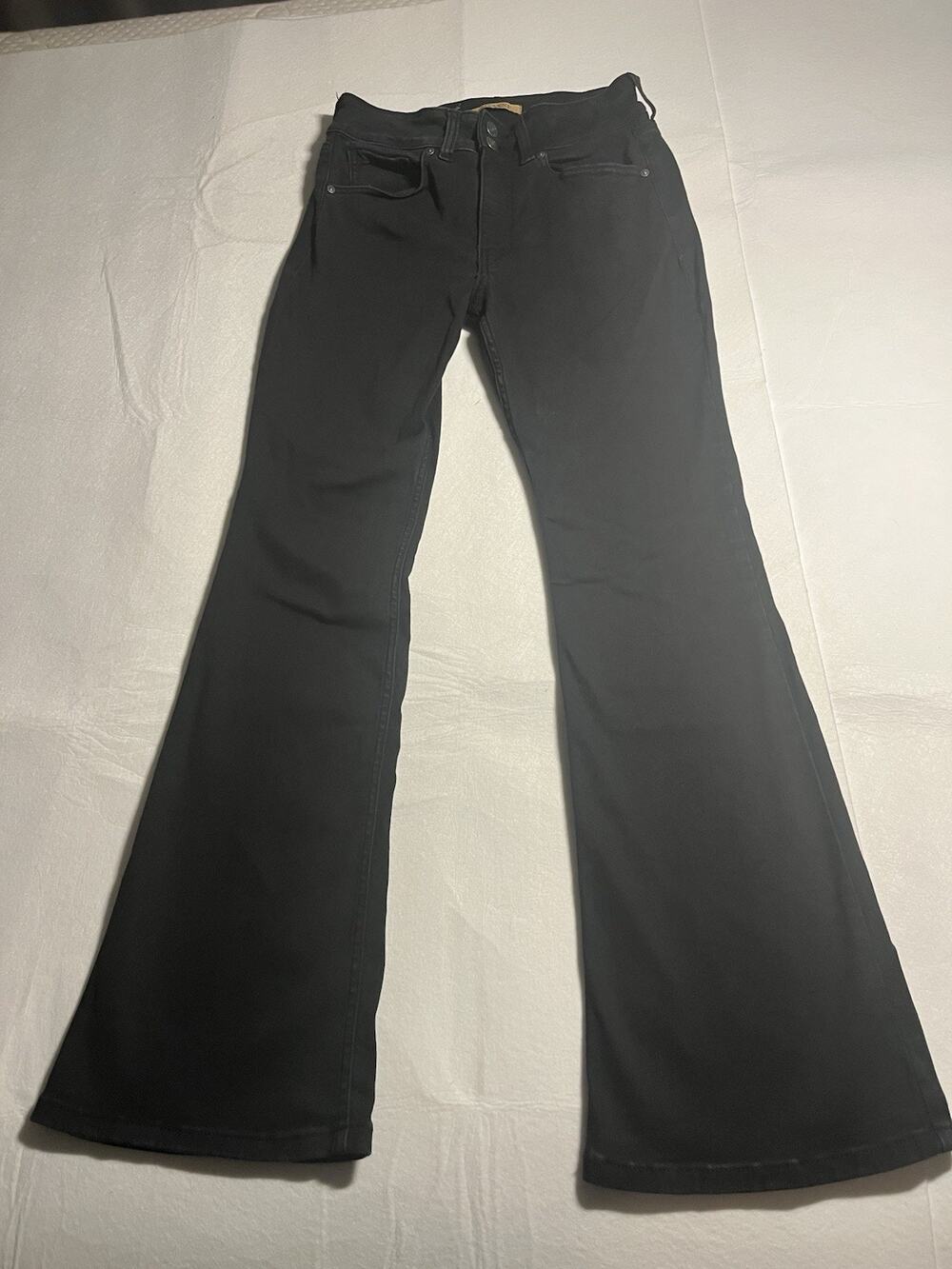 Shyanne Celeste Women’s 29x32 Black High Rise Bootcut Stretch Jeans Western